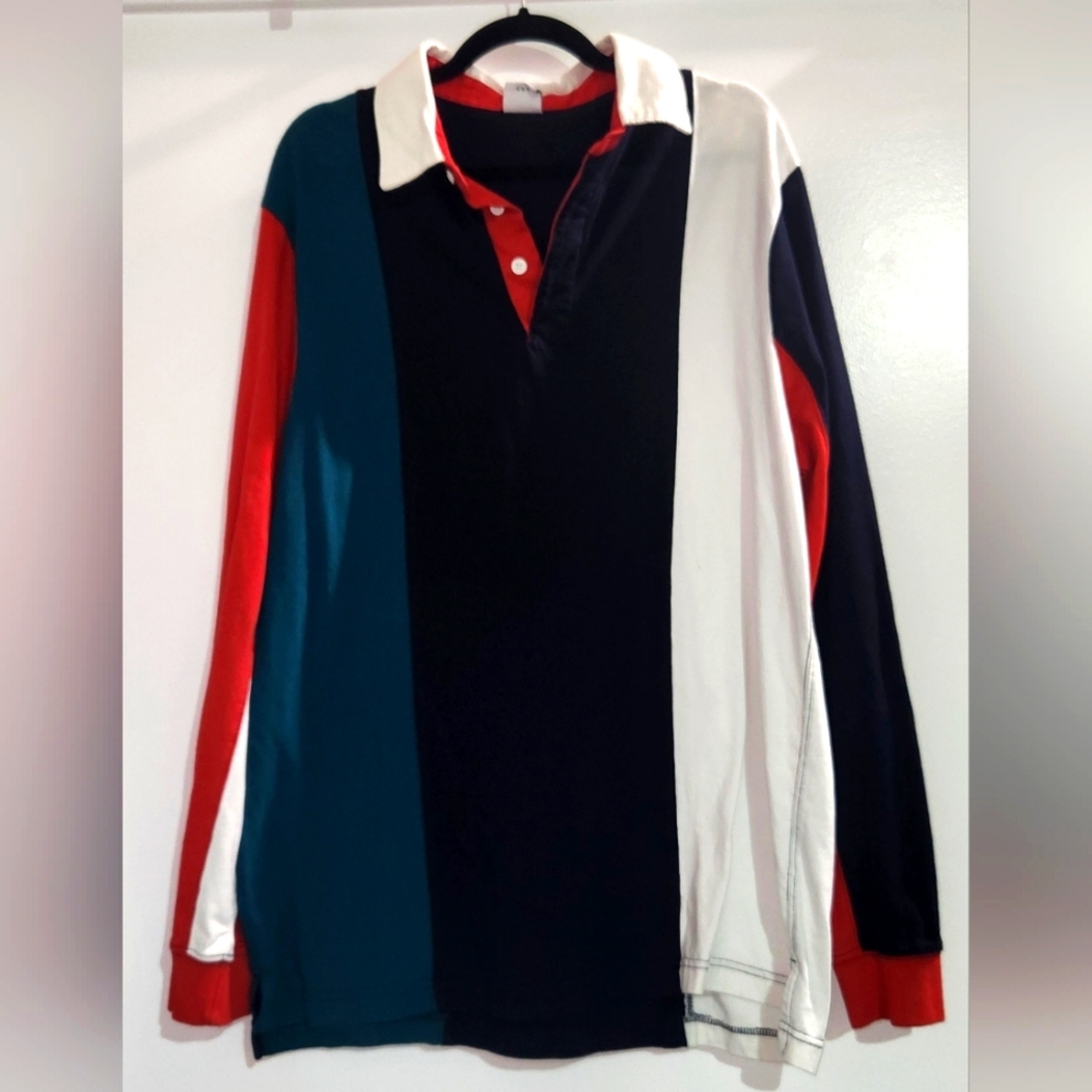 Urban Outfitters Archie Rubgy Shirt Sz L